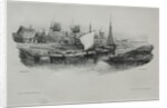 Souvenirs: Canal Bank, 1832 by Eugène Isabey