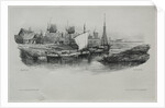 Souvenirs: Canal Bank, 1832 by Eugène Isabey