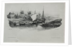 Souvenirs: Canal Bank, 1832 by Eugène Isabey