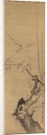 Sparrows on Blossoming Plum, 17th century by Kano Tan?y? (attributed to)