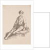 Specimens of Polyautography: Boy Seated on a Grassy Bank, 1803 by Thomas Barker