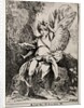 Specimens of Polyautography: The Angel at the Tomb of Christ, 1801 by Benjamin West