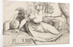 Specimens of Polyautography: Woman on a Sofa by Henry Fuseli