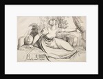 Specimens of Polyautography: Woman on a Sofa by Henry Fuseli
