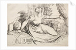 Specimens of Polyautography: Woman on a Sofa by Henry Fuseli
