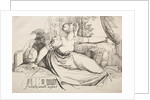 Specimens of Polyautography: Woman on a Sofa by Henry Fuseli