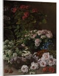 Spring Flowers, 1864 by Claude Monet