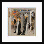 St. Catherine of Siena and the Beggar, 1460s by Giovanni di Paolo