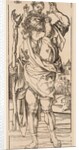 St. Christopher Crossing the Stream, 1528 by Albrecht Dürer