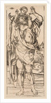 St. Christopher Crossing the Stream, 1528 by Albrecht Dürer