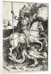 St. George Killing the Dragon, 1500s by Albrecht Dürer