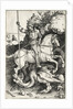 St. George Killing the Dragon, 1500s by Albrecht Dürer