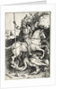 St. George Killing the Dragon, 1500s by Albrecht Dürer