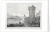 St. Goar and Rheinfels, 1824 by Samuel Prout