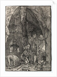 St. Jerome in the Cave, 1513-1515 by Albrecht Altdorfer
