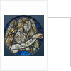 Stained Glass Roundel with an Angel Holding a Scroll, c. 1425-1450 by Unknown
