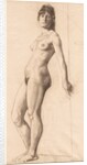 Standing Nude Model by Otto H. Bacher