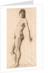 Standing Nude Model by Otto H. Bacher