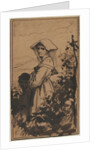 Standing Woman and Child, 2nd half 1800s by Carl Bloch