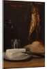 Still Life with Herring, Bread, and Cheese, 1858 by Alexandre-Gabriel Decamps