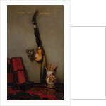 Still Life with Pipe and Matches and Still Life with Herring, Bread, and Cheese, 1858 by Alexandre-Gabriel Decamps