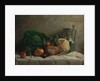 Still Life with Vegetables, Partridge, and a Jug, 1858 by Adolphe-Félix Cals