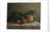 Still Life with Vegetables, Partridge, and a Jug, 1858 by Adolphe-Félix Cals