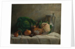 Still Life with Vegetables, Partridge, and a Jug, 1858 by Adolphe-Félix Cals