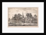Stratford on Avon by James Merritt Ives; Nathaniel Currier