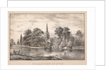 Stratford on Avon by James Merritt Ives; Nathaniel Currier
