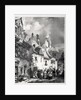 Street in the Outskirts of Besançon, France, 1827 by Richard Parkes Bonington