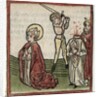 Sts. Theonestus and Albanus; or St. Pancrace by Günther Zainer