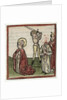 Sts. Theonestus and Albanus; or St. Pancrace by Günther Zainer