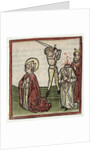 Sts. Theonestus and Albanus; or St. Pancrace by Günther Zainer