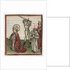 Sts. Theonestus and Albanus; or St. Pancrace by Günther Zainer