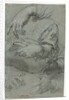 Studies of Hands; Sketch of a Child's Head, c. 1586 by Carletto Caliari