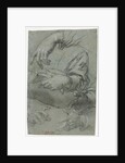 Studies of Hands; Sketch of a Child's Head, c. 1586 by Carletto Caliari