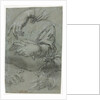 Studies of Hands; Sketch of a Child's Head, c. 1586 by Carletto Caliari
