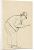 Study for 'A Woman Hater' by Charles Samuel Keene