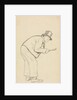 Study for 'A Woman Hater' by Charles Samuel Keene