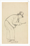 Study for 'A Woman Hater' by Charles Samuel Keene