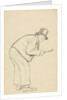 Study for 'A Woman Hater' by Charles Samuel Keene