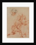 Study for 'The Romancer', c. 1716 by Jean Antoine Watteau