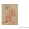 Study for 'The Romancer', c. 1716 by Jean Antoine Watteau