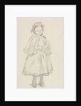 Study for a Little Girl by Charles Samuel Keene