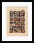 Study for Four Stained Glass Windows 'Généalogie dAbraham', 1844 by Achille Devéria