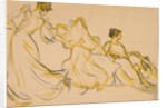 Study for the Decoration for the Salle des Fêtes for La Mairie du 11e arrondissement de Paris, 1897 by Victor Emile Prouvé