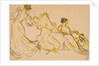 Study for the Decoration for the Salle des Fêtes for La Mairie du 11e arrondissement de Paris, 1897 by Victor Emile Prouvé