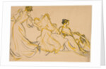 Study for the Decoration for the Salle des Fêtes for La Mairie du 11e arrondissement de Paris, 1897 by Victor Emile Prouvé