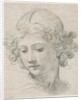 Study for the Head of St. Michael, 1633 by Pietro da Cortona